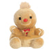 Aurora, 99408, Palm Pals Gino Gingerbread Man 5In, Soft Toy, Brown