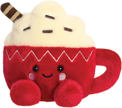 Aurora, 99409, Palm Pals Cassia Hot Cocoa 5In, Soft Toy, Red & white