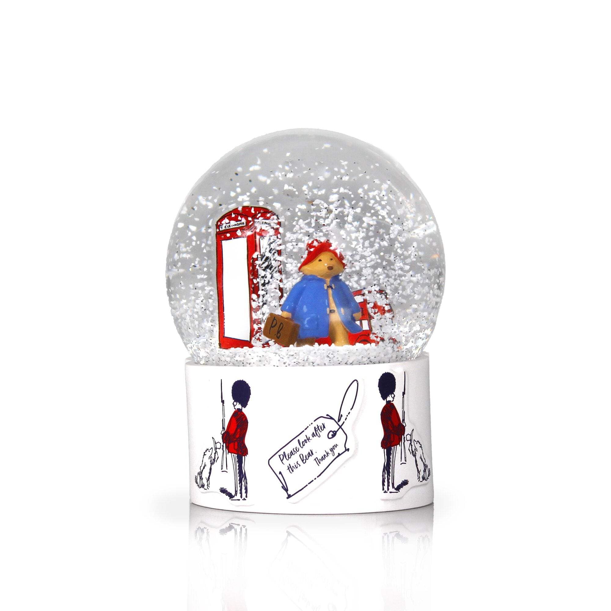 Half Moon Bay Paddington Bear Snow Globe