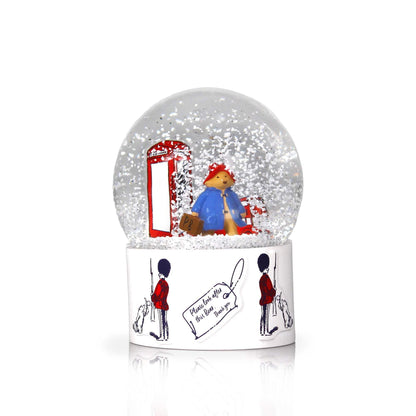 Half Moon Bay Paddington Bear Snow Globe