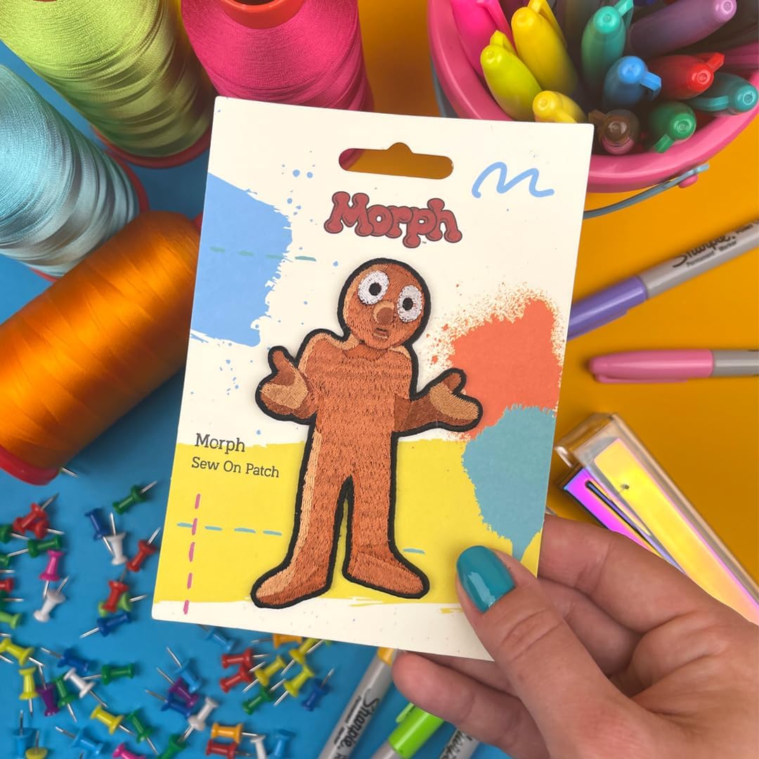 Pawprint Family | Morph Confused Sew on Patch | Morph Official Merchandise