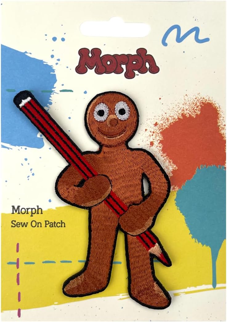 Pawprint Family | Morph with Pencil Sew on Patch | Morph Official Merchandise
