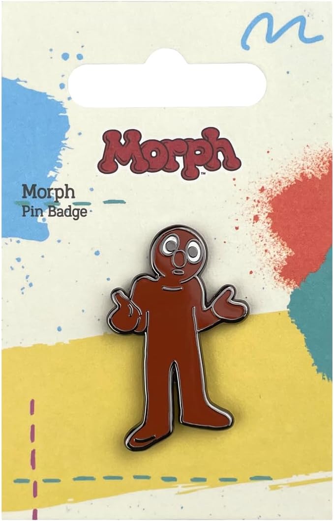 Pawprint Family | Morph Confused Enamel Pin Badge | Morph Official Merchandise