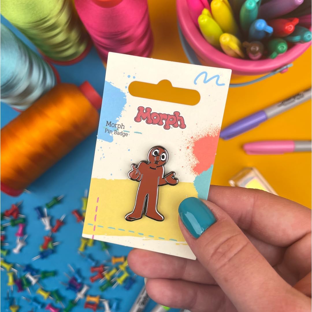 Pawprint Family | Morph Confused Enamel Pin Badge | Morph Official Merchandise