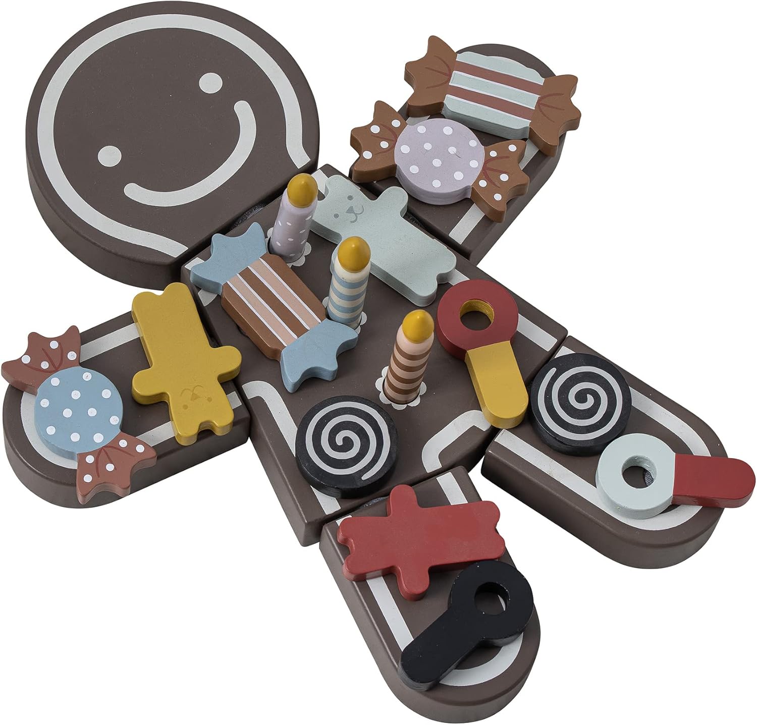 Bloomingville Mini - Play Set, Food, Brown, Mdf (82053024)