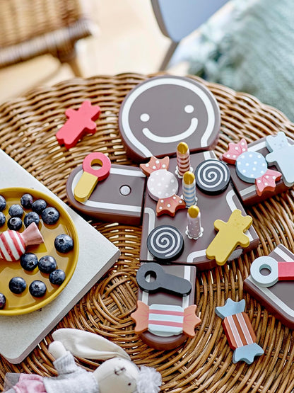 Bloomingville Mini - Play Set, Food, Brown, Mdf (82053024)