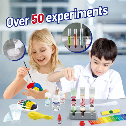 WILD ENVIRONMENTAL SCIENCE Medical Science - STEM Kit Age 8+ for Ages 8+ - Make a Test-Tube Digestive System, Extract DNA, Create Anatomical Models and More!