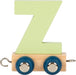 small foot lettertrein Polar Z van hout, kan individueel worden gecombineerd, om te versieren en cadeau te geven, 12596