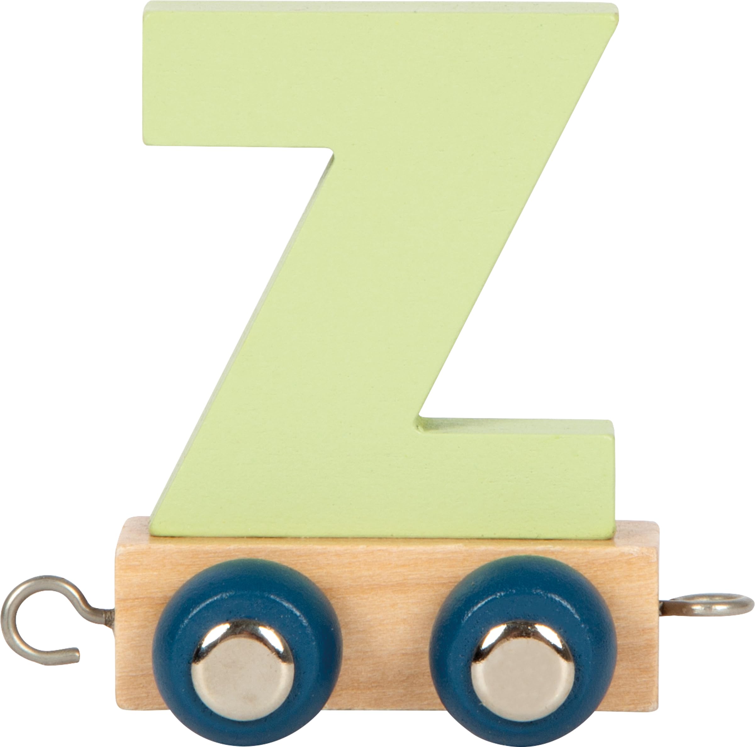 small foot lettertrein Polar Z van hout, kan individueel worden gecombineerd, om te versieren en cadeau te geven, 12596