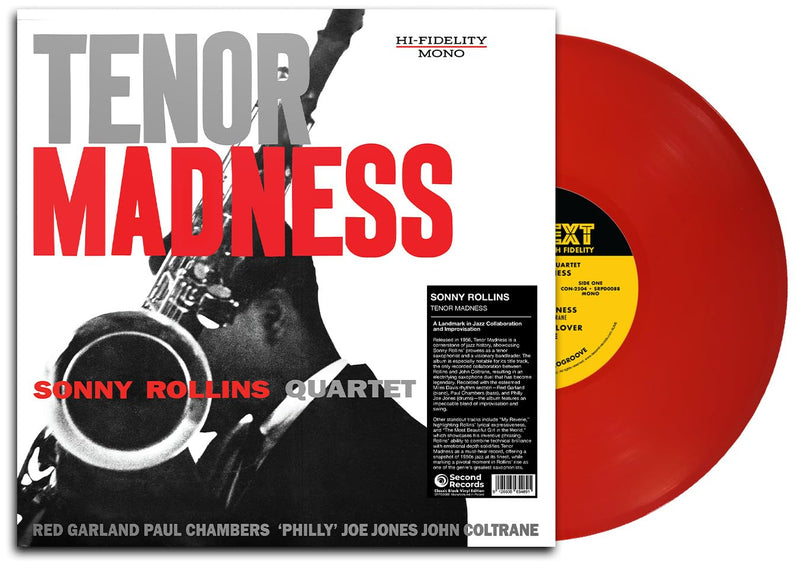 Lp-Sonny Rollins-Tenor Madness -Solid Red