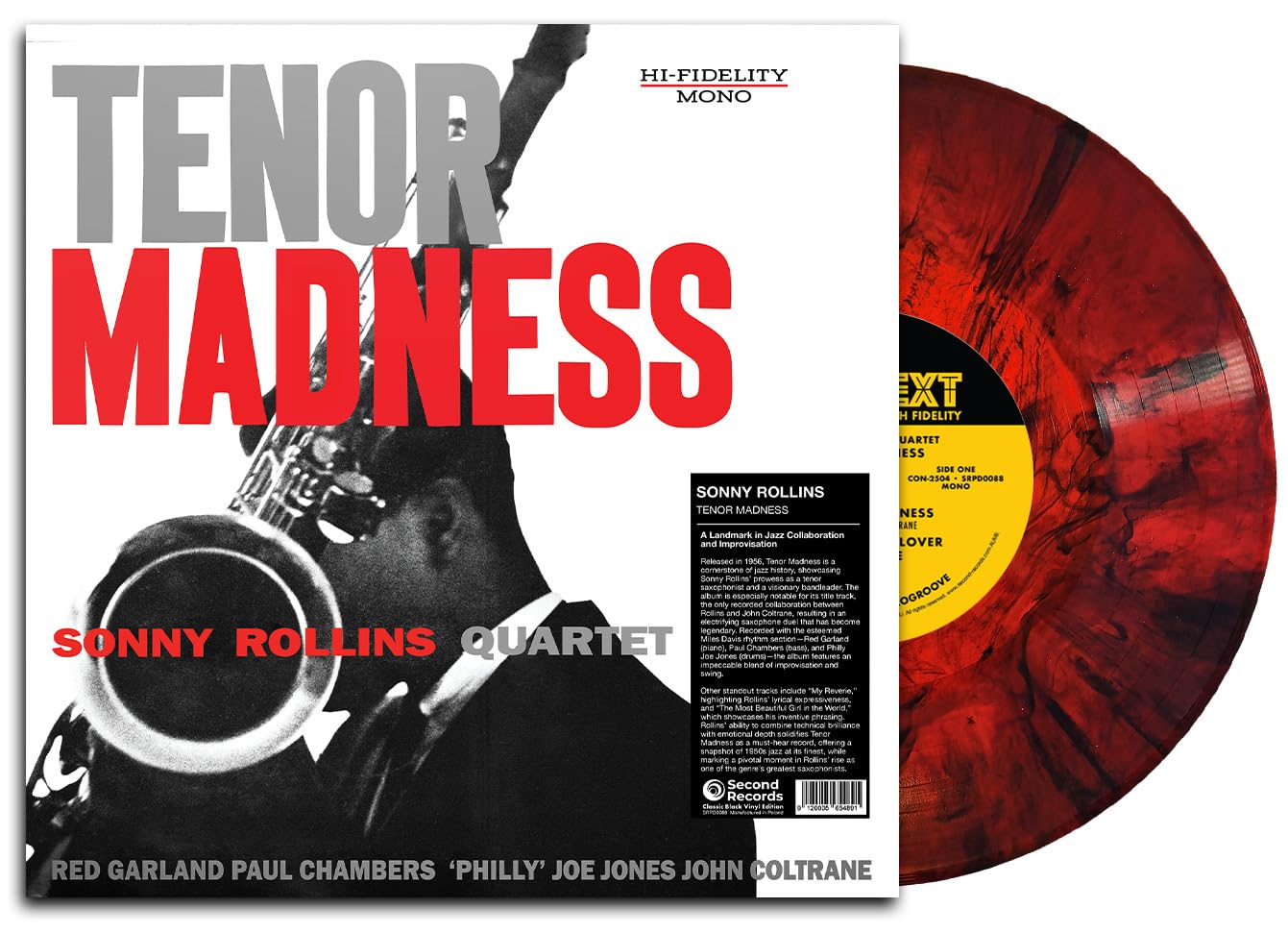Lp-Sonny Rollins-Tenor Madness -Red Marble