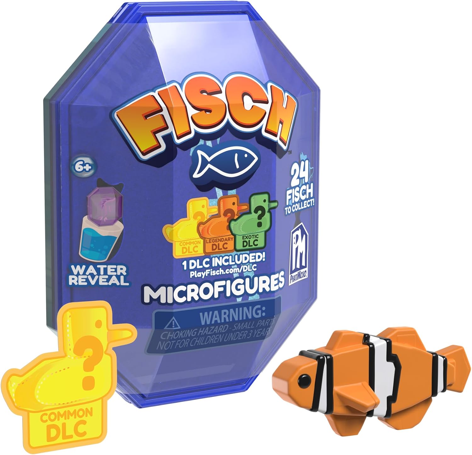 Fisch — Microfigure 1-Pack — Series 1, Purple