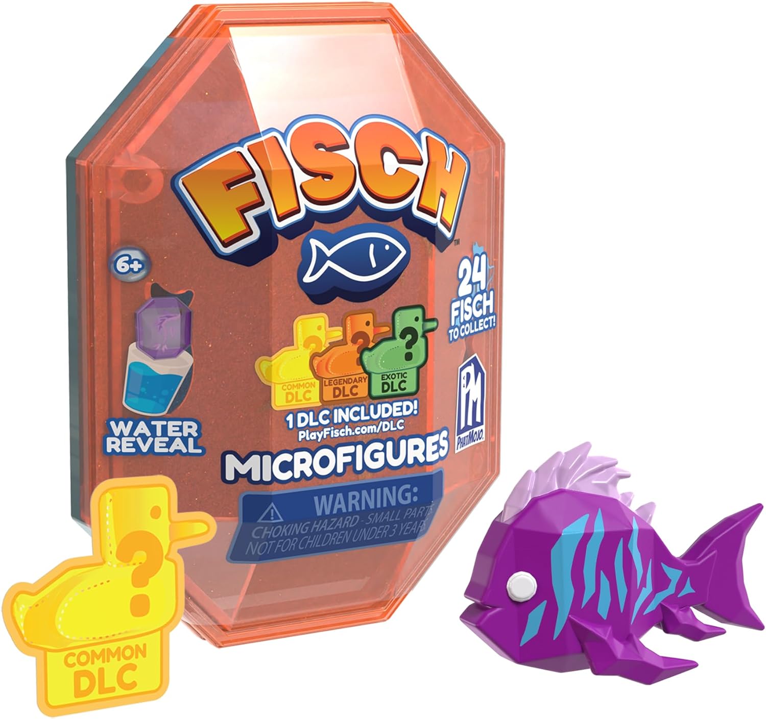 Fisch — Microfigure 1-Pack — Series 1, Purple