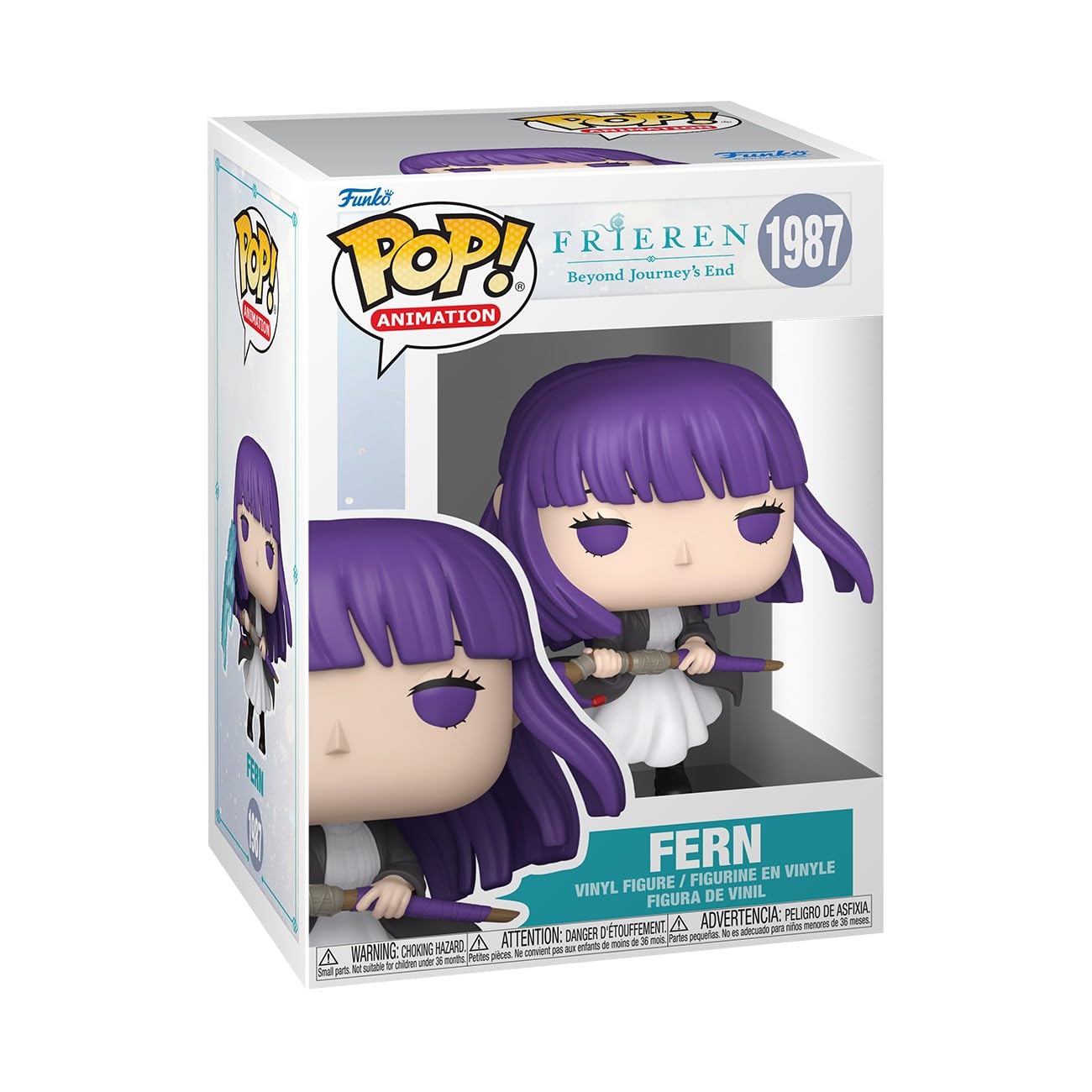 Funko Pop! Animation: Frieren - Fern - Frieren Beyond Journeys End - Collectable Vinyl Figure - Gift Idea - Official Merchandise - Toys for Kids & Adults - Anime Fans - Model Figure for Collectors