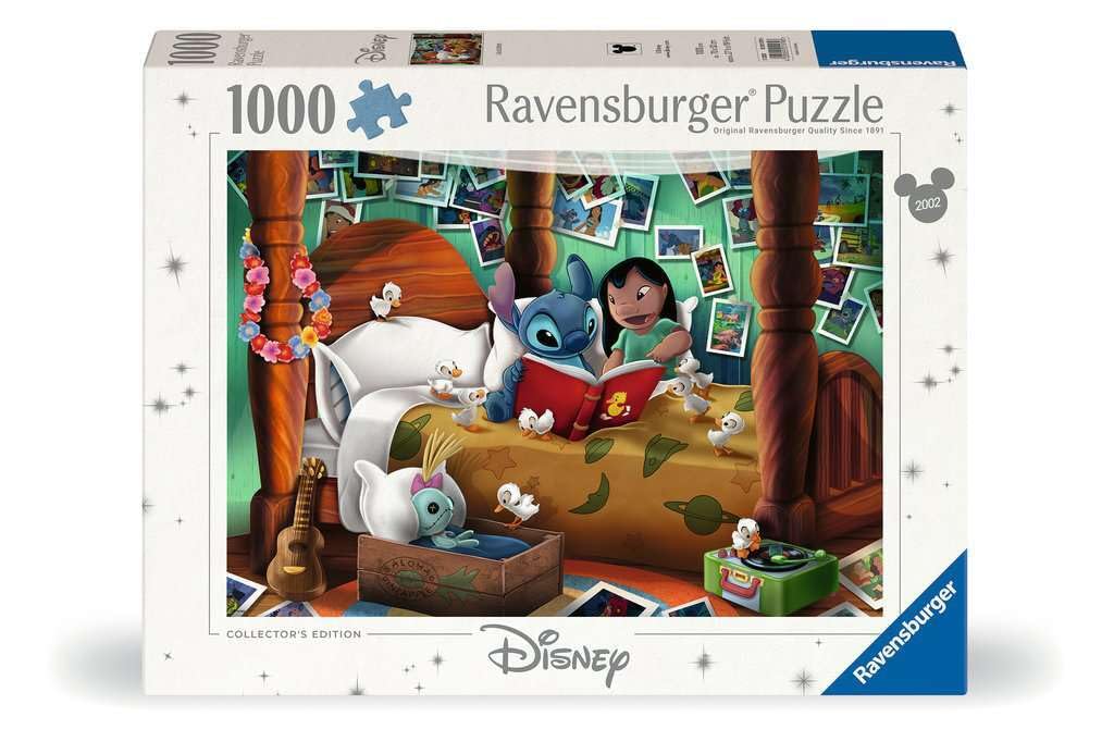 Ravensburger Disney Collector’s Edition: Lilo and Stitch 1000 piece Jigsaw Puzzle for Adults and Kids Age 12 Years Up
