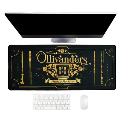Harry Potter Jumbo Desk Mat, Large Gaming Mouse Pad, Non-Slip Neoprene, 70 x 30 Centimetres - Ollivanders Wands