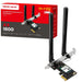 MERCUSYS MA70XE AX1800Mbps Dual-Band Wi-Fi 6 WiFi Card, Network PCIe WiFi Adapter, Bluetooth 5.4, Wide Coverage, Lower Latency, MU-MIMO, WPA3 Enhanced Security, Supports Windows 10, 11 (64 bit