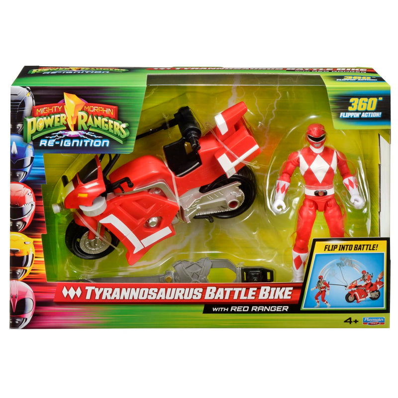 Mmpr Battle Bike With Red Ranger