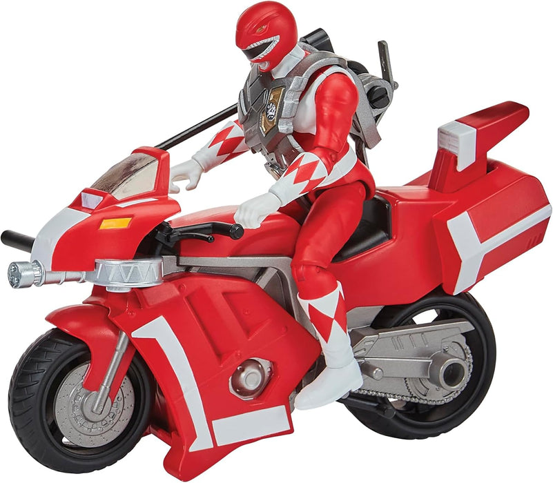 Mmpr Battle Bike With Red Ranger