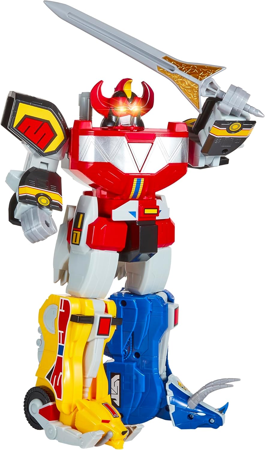 Power Rangers Mighty Morphin Ultimate Megazord - Figura electrónica