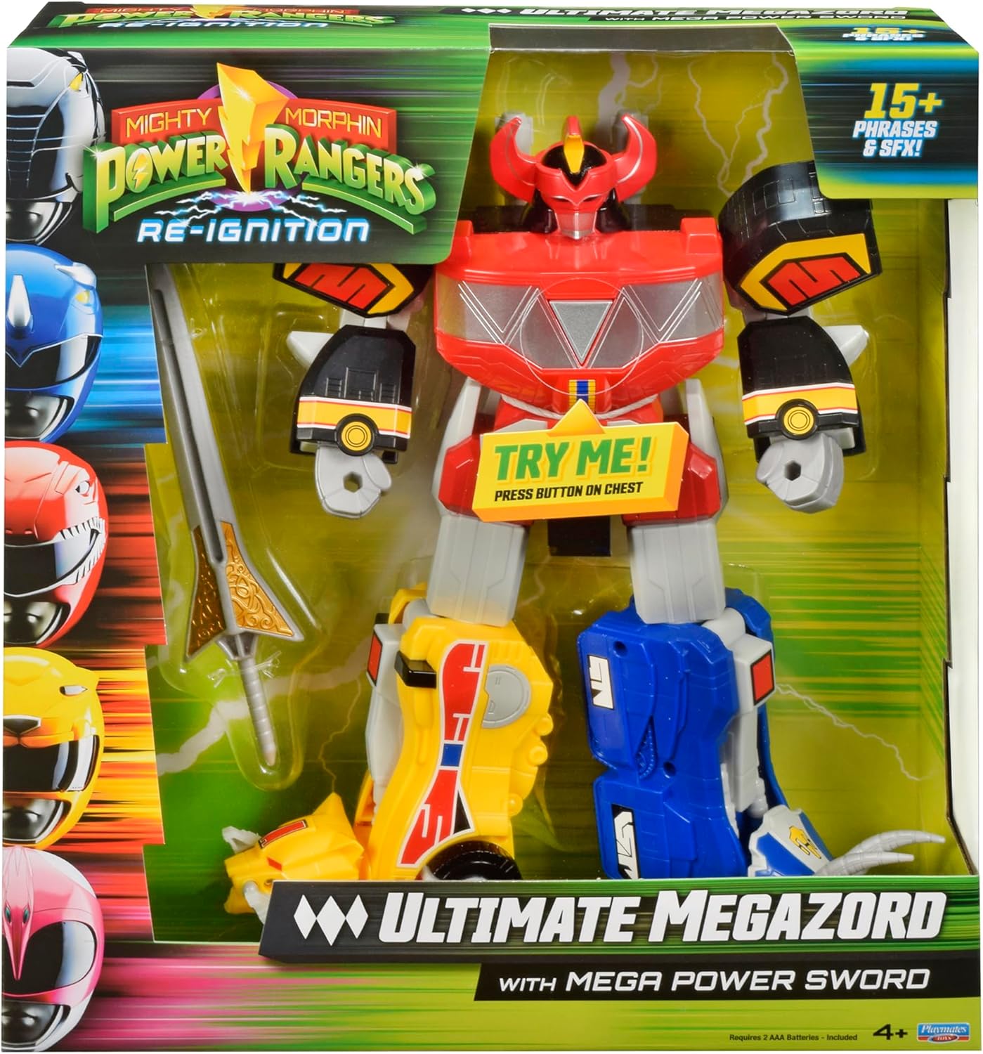 Power Rangers Mighty Morphin Ultimate Megazord - Figura electrónica