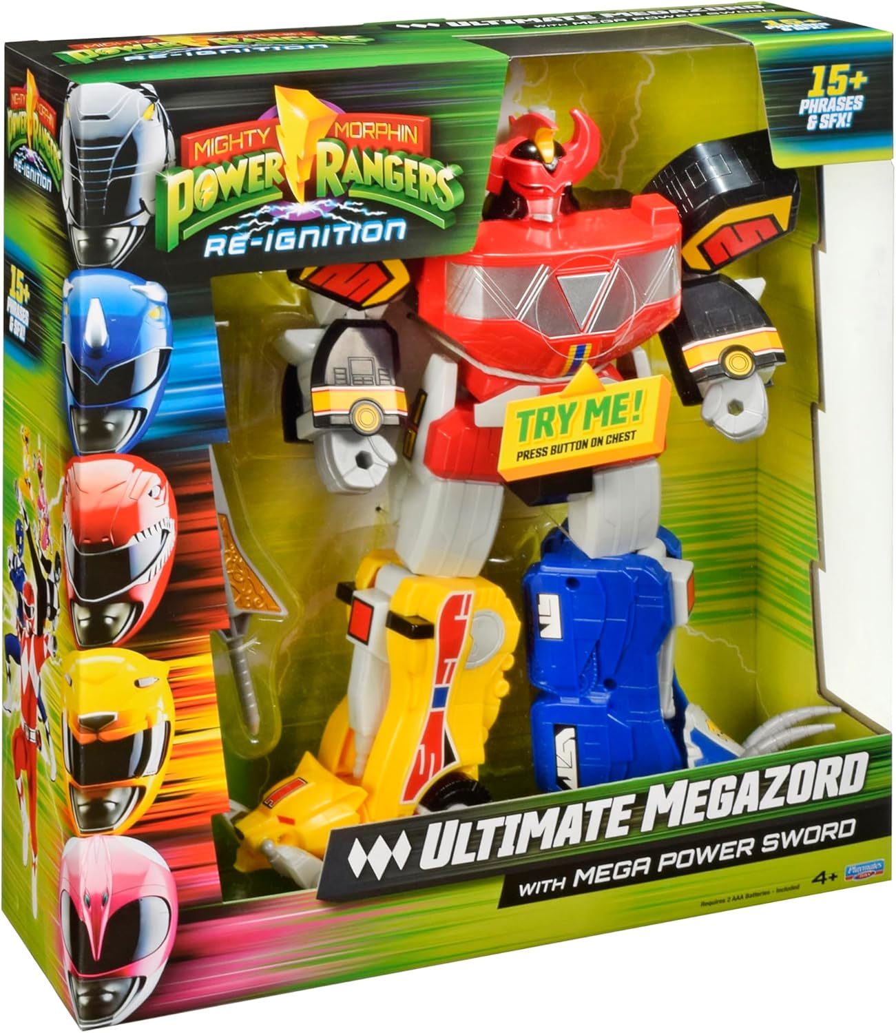 Power Rangers Mighty Morphin Ultimate Megazord - Figura electrónica