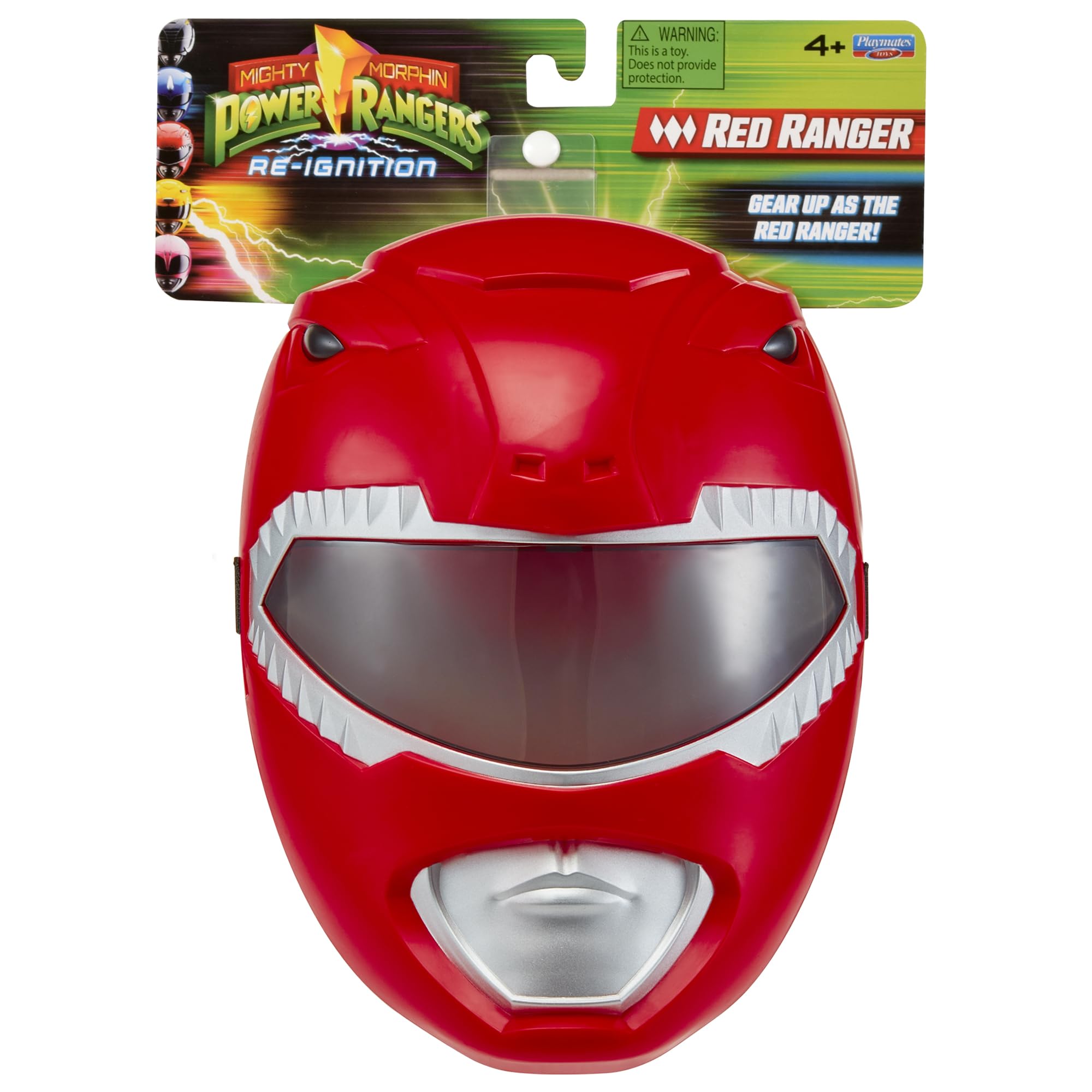 Power Rangers Mighty Morphin Re-Ignition - Red Ranger Role Play Mask