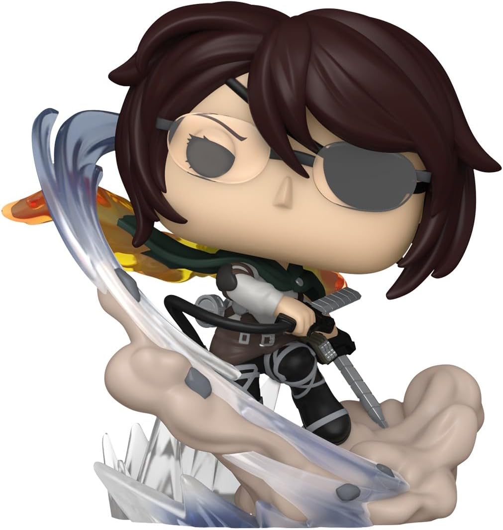 Funko Pop! Premium Animation: Attack on Titan - Hange Zoe - Collectable Vinyl Figure - Gift Idea - Official Merchandise - Toys for Kids & Adults - Anime Fans - Model Figure for Collectors and Display
