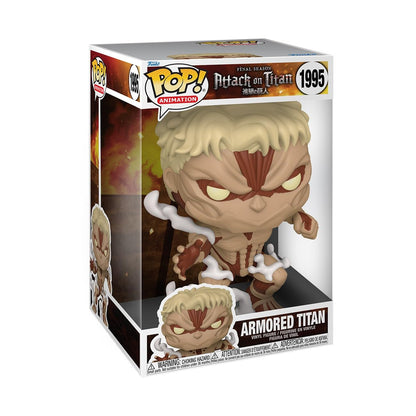 Funko Pop! Jumbo: Attack on Titan - Armored Titan - Collectable Vinyl Figure - Gift Idea - Official Merchandise - Toys for Kids & Adults - Anime Fans - Model Figure for Collectors and Display