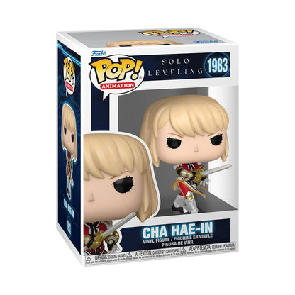 Funko Pop! Animation: Solo Leveling - Cha Hae-In - Vinyl-Sammelfigur - Geschenkidee - Offizielle Handelswaren - Spielzeug Für Kinder und Erwachsene - Anime Fans - Modellfigur Für Sammler und Display