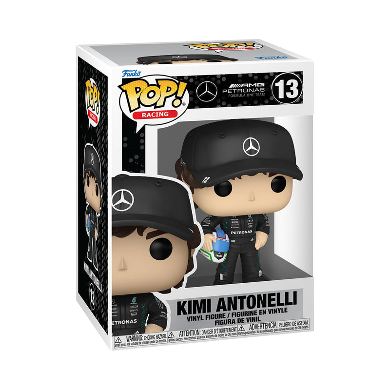 Funko Pop! Racing: Kimi Antonelli - Mercedes-Benz Racing - Collectable Vinyl Figure - Gift Idea - Official Merchandise - Toys for Kids & Adults - Sports Fans - Model Figure for Collectors and Display