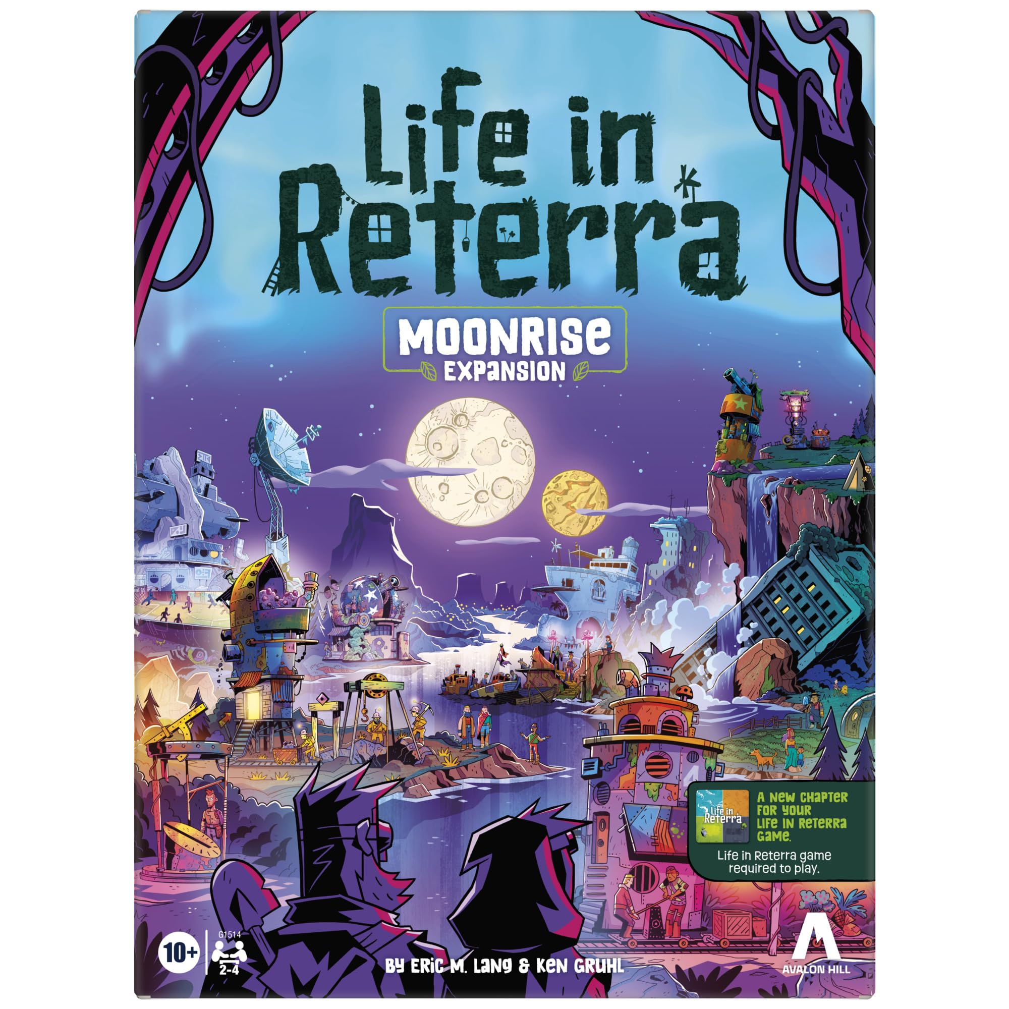 Life in Reterra Moonrise EXPANSION Board Game (Life in Reterra Game Required) - English Version