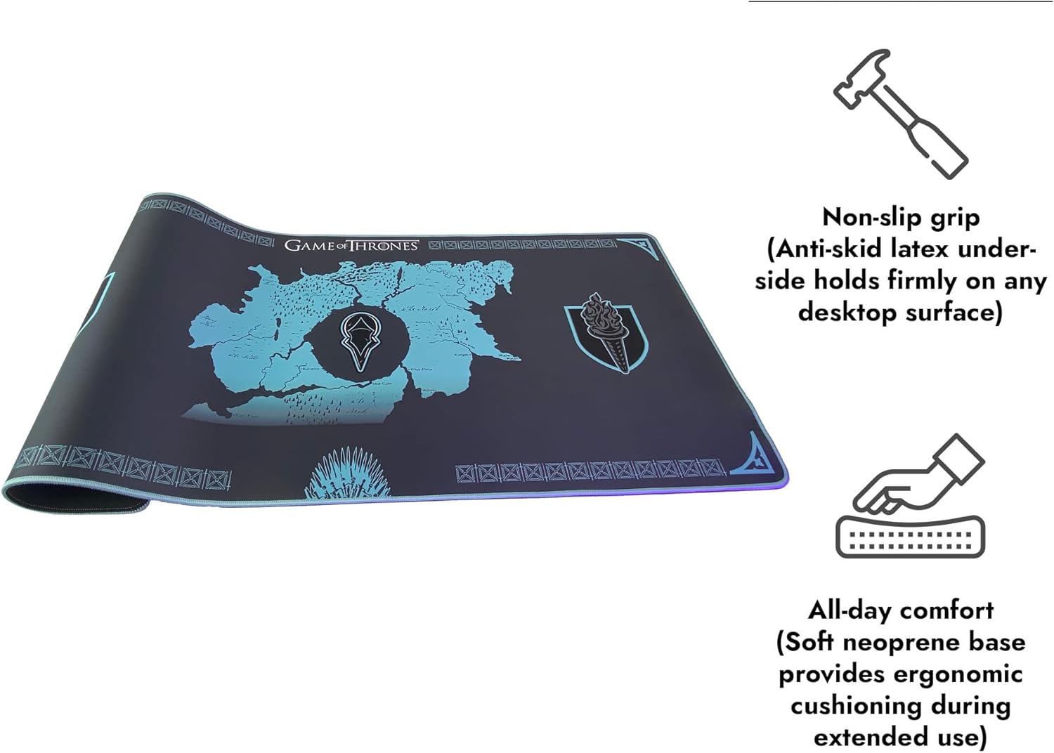 GOT NIGHT KING MOUSEPAD XXL