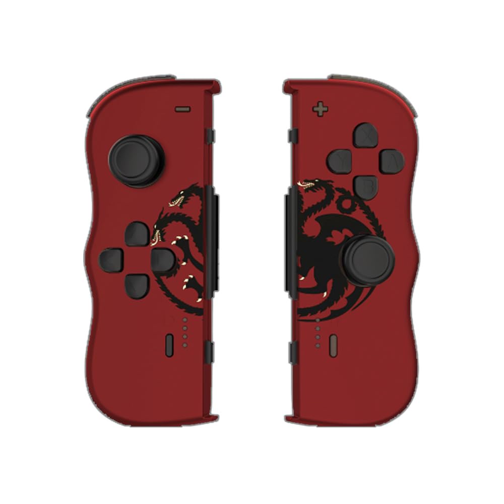 HBO Game of Thrones Targaryen Wireless TwinPads for Nintendo Switch – Red