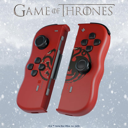 HBO Game of Thrones Targaryen Wireless TwinPads for Nintendo Switch – Red
