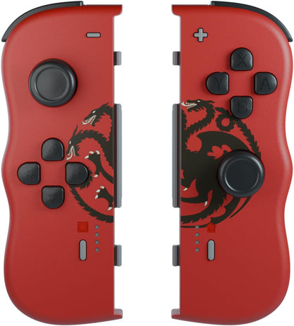 HBO Game of Thrones Targaryen Wireless TwinPads for Nintendo Switch – Red