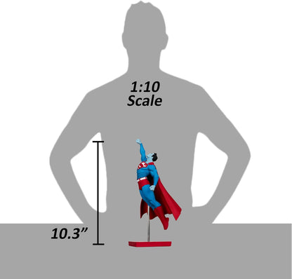 McFarlane Toys - DC Direct Superman by Gary Frank (Superman Red and Blue) 1:10 Scale Resin Statue