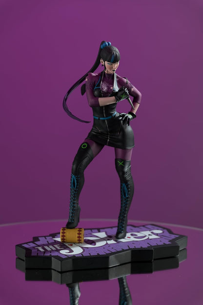 McFarlane Toys - DC Direct Punchline by Stanley Artgerm Lau (The Joker Purple Craze) 1:10 Scale Resin Statue