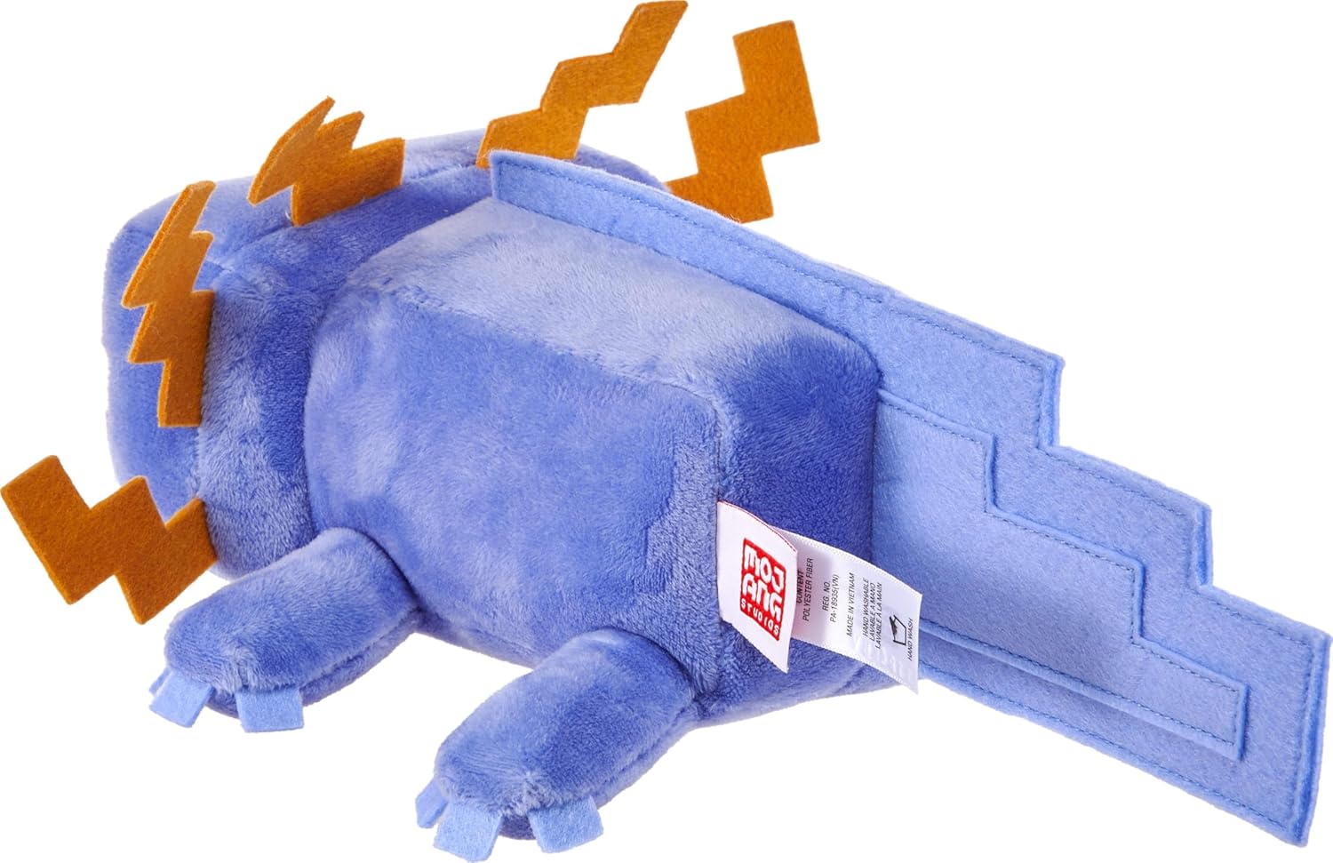 Mattel Minecraft Plush Toy, Collectible Blue Axolotl Soft Doll Inspired by Video Game Character, 8-inch, JDH77