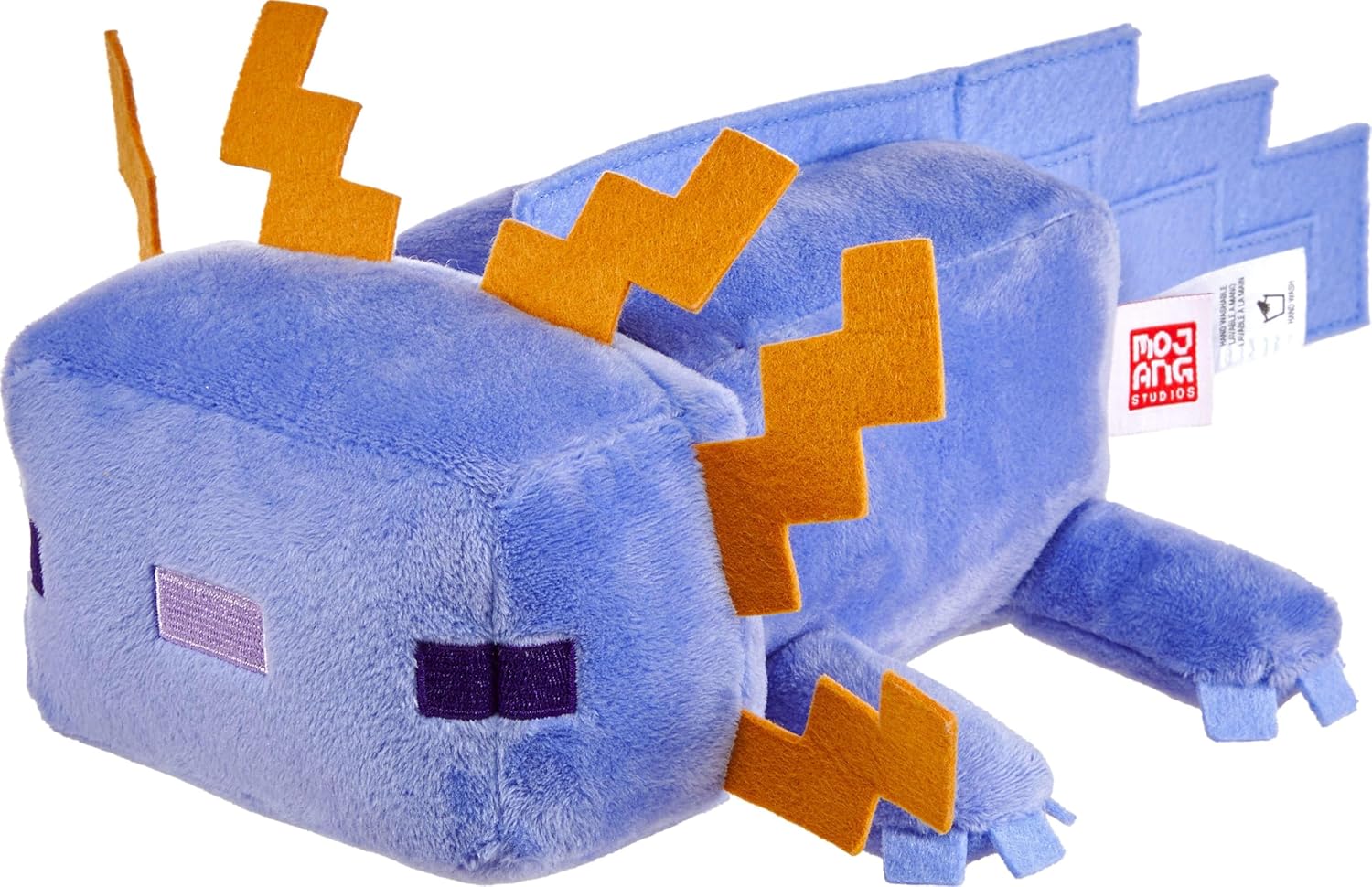 Mattel Minecraft Plush Toy, Collectible Blue Axolotl Soft Doll Inspired by Video Game Character, 8-inch, JDH77