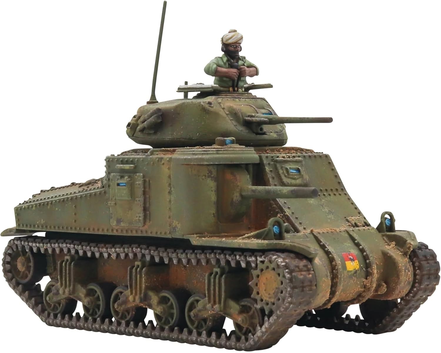 Warlord Games M3 Grant Medium Tank - 1:56 / 28mm British Army Plastic Scale Model Tank for Bolt Action Highly Detailed World War 2 Miniatures