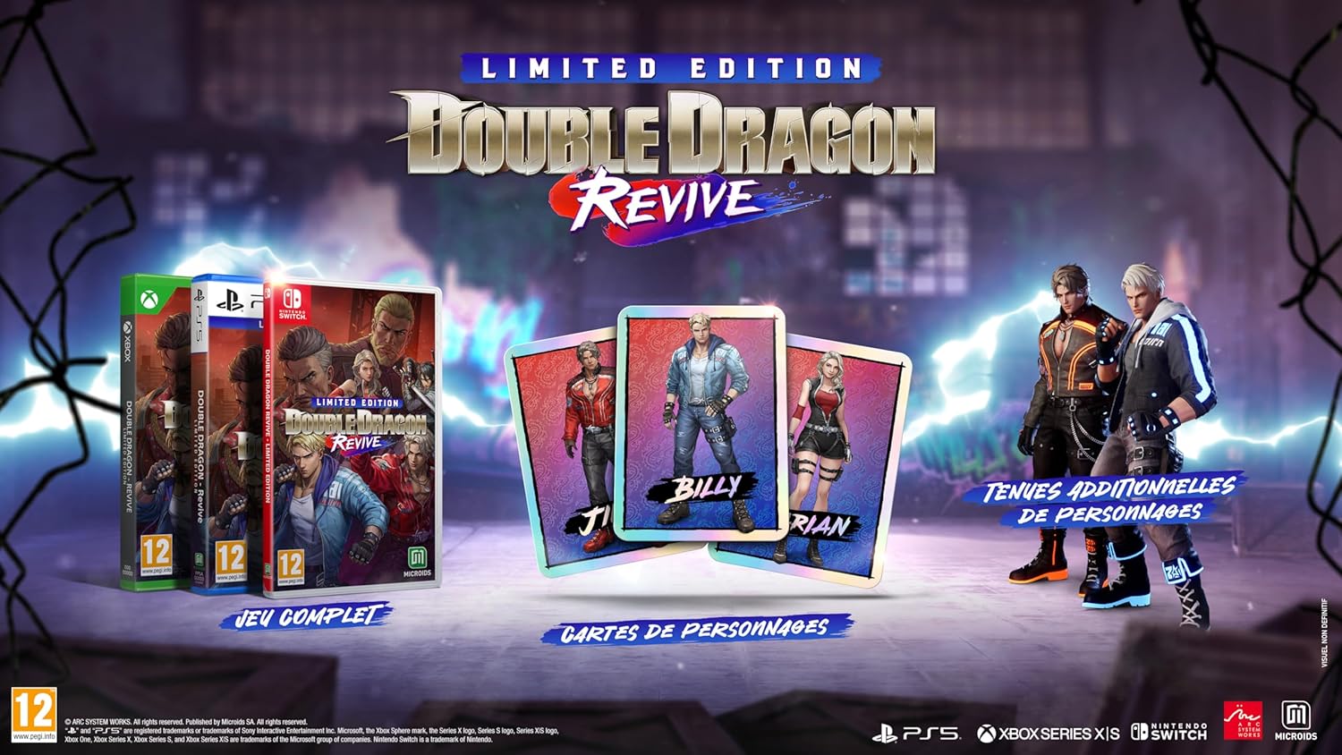 Double Dragon Revive Limited Edition - Switch