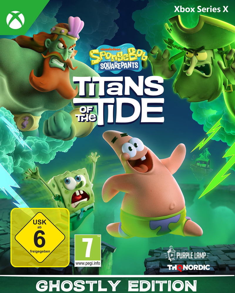 SpongeBob SquarePants: Titans of the Tide - Xbox Series X Xbox Series X Standard Edition
