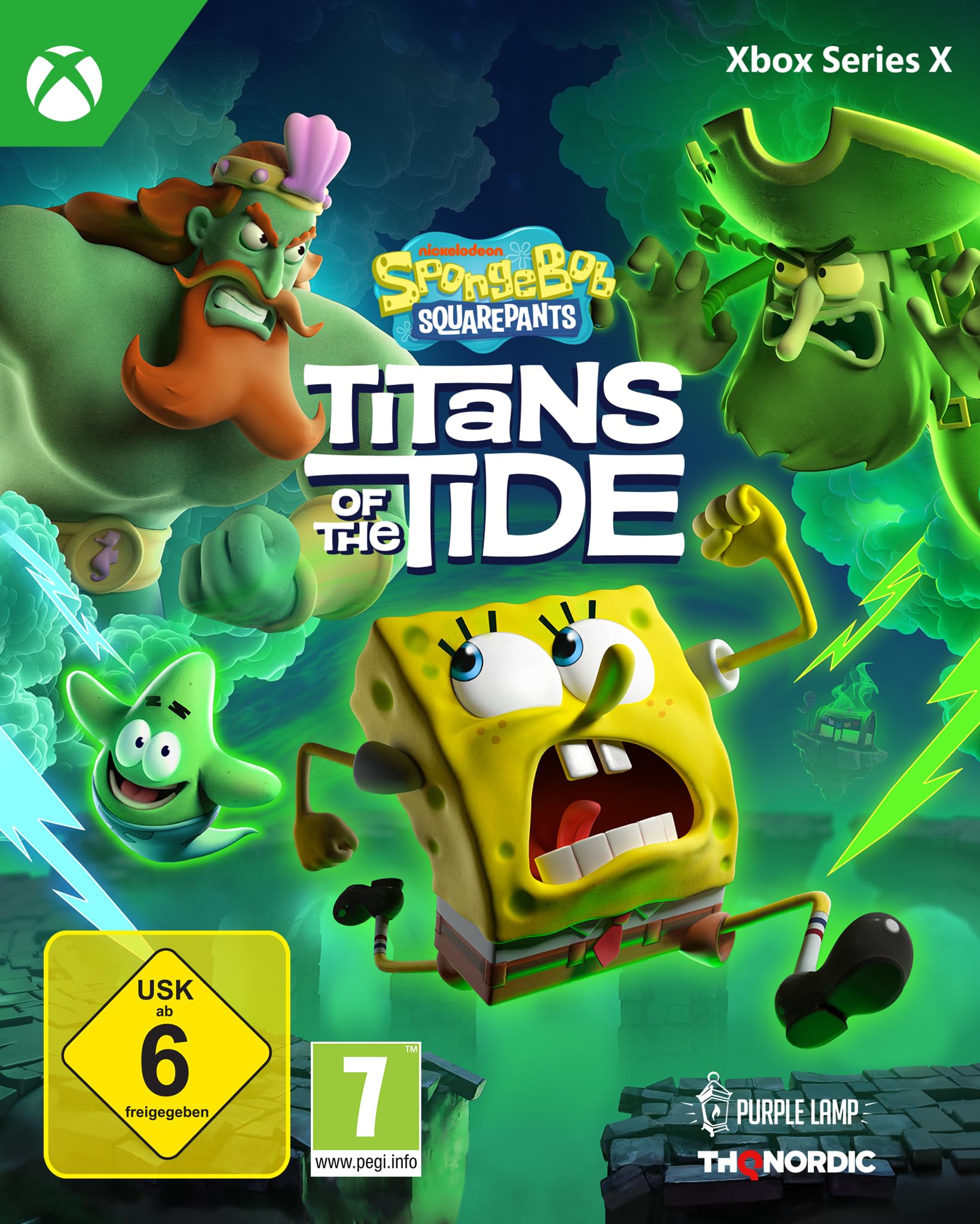 SpongeBob SquarePants: Titans of the Tide - Xbox Series X Xbox Series X Standard Edition