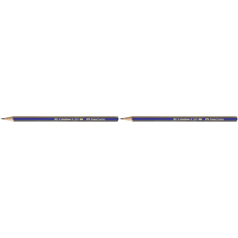 Faber-Castell Goldfaber Artists' Graphite 4B Pencil (Pack of 2)