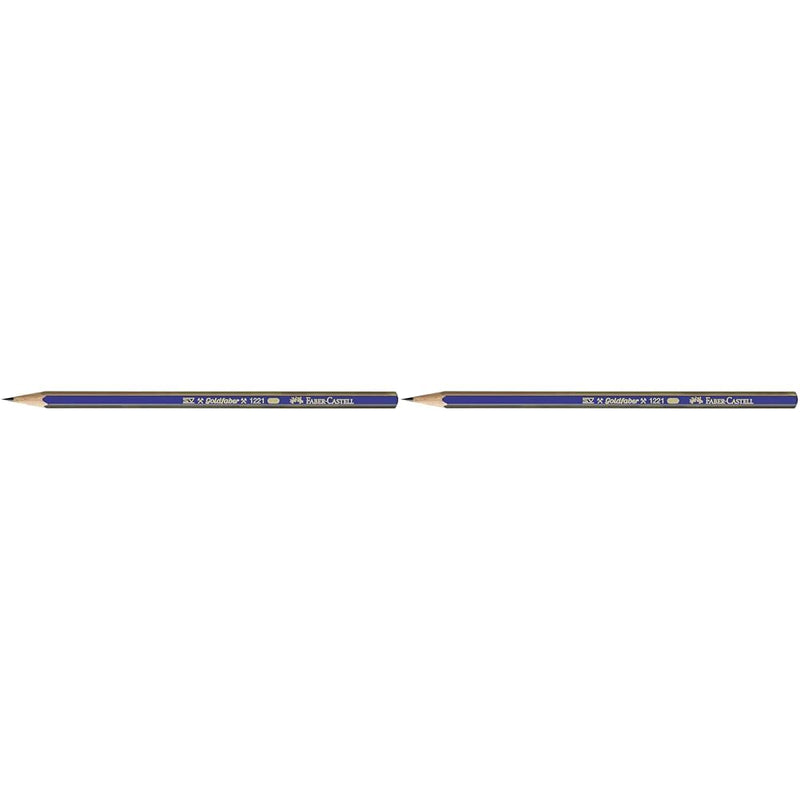 Faber-Castell Goldfaber Artists' Graphite 4B Pencil (Pack of 2)