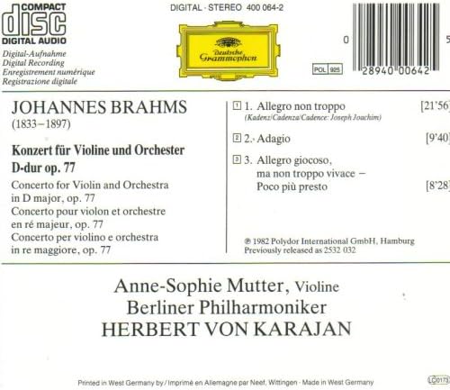 Brahms: Violinkonzert