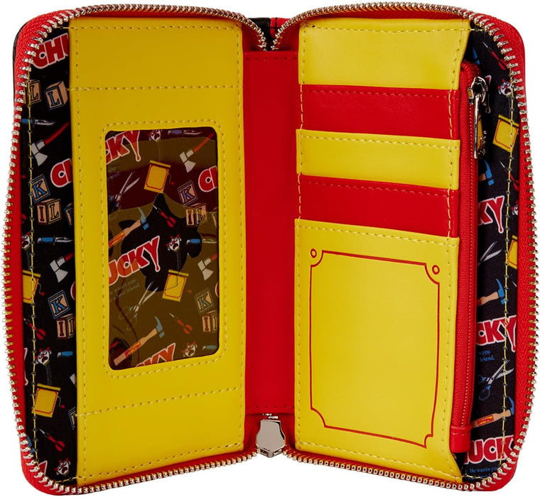 Loungefly Universal Chucky Zip Around Wallet