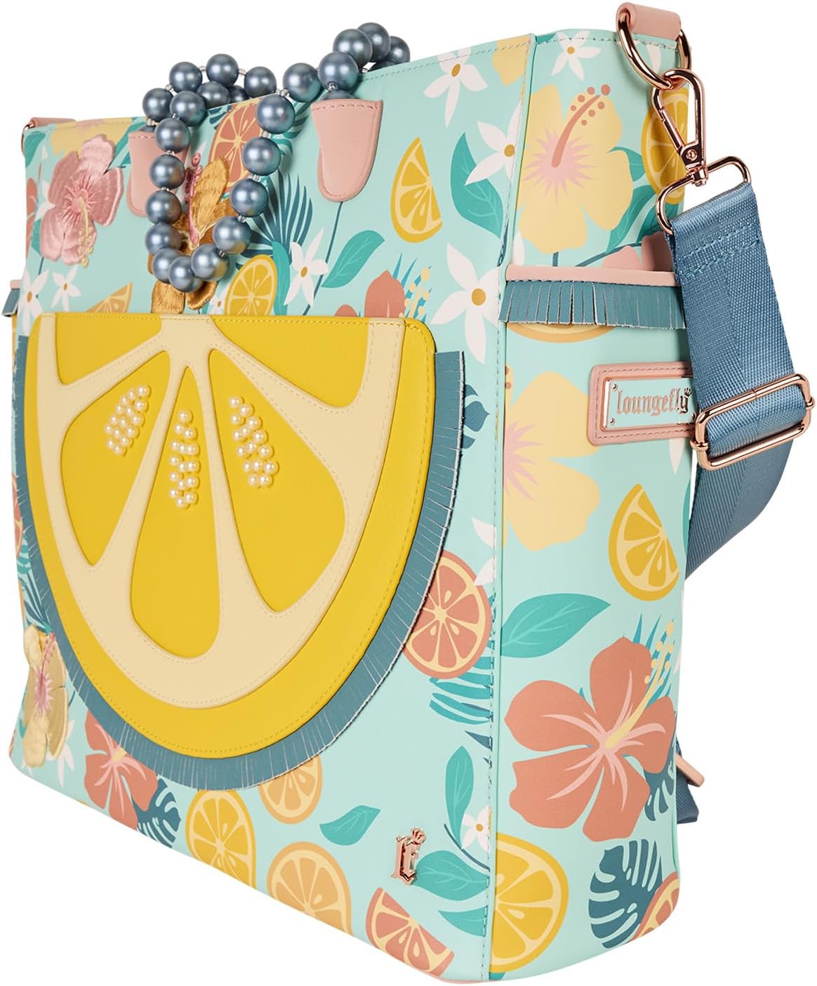 Loungefly Lemon Convertible Tote Bag
