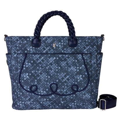 Loungefly Borsa tote convertibile in denim
